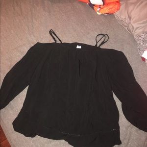 off the shoulder shirt